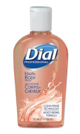 Lagasse Dial Shampoo and Body Wash 7.5 oz. Squeeze Bottle Peach Scent – DIA04014