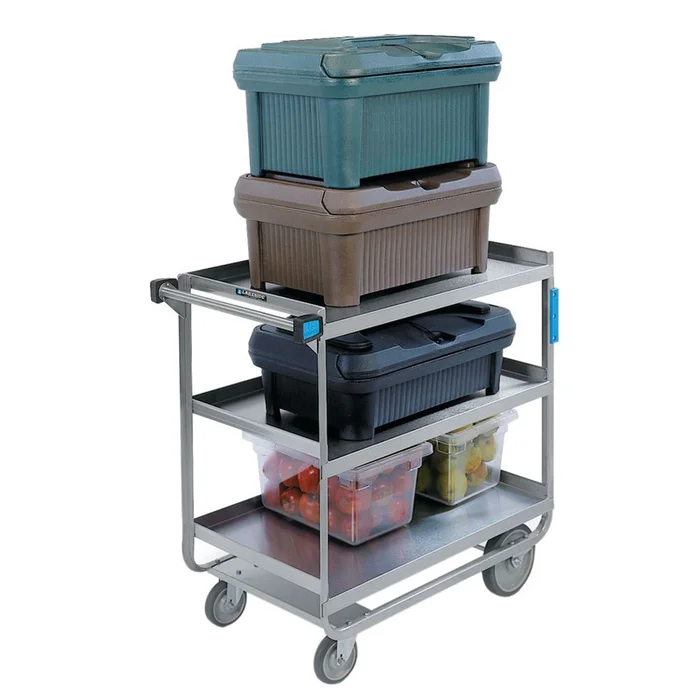 Lakeside Heavy-Duty Utility Carts with “U” Shaped Legs Utility Cart, “U” Shaped Legs, Heavy-Duty, 3-Shelves, 700-lb. Cap., 35-5/8″W x 37-1/8″H x 22-3/8″D – 926026