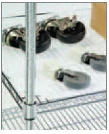 Lakeside Manufacturing Shelf Inlay Enclosed Cart – RC2460H
