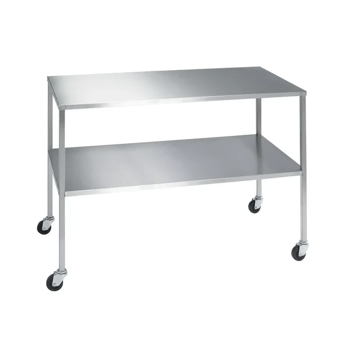 Lakeside Manufacturing Stainless Steel Instrument Tables with Shelf