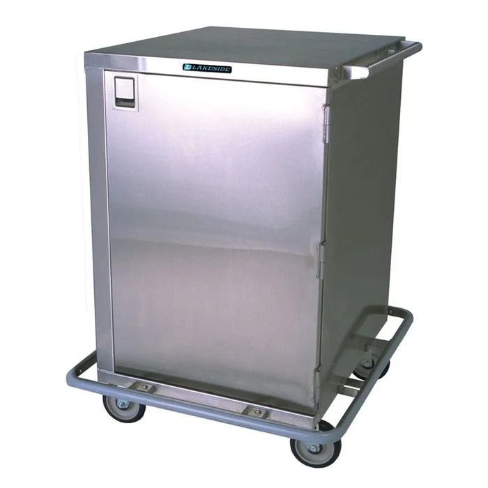 Lakeside Stainless Steel Case Carts Fixed Wire Shelves, 13-1/4″W – 923967