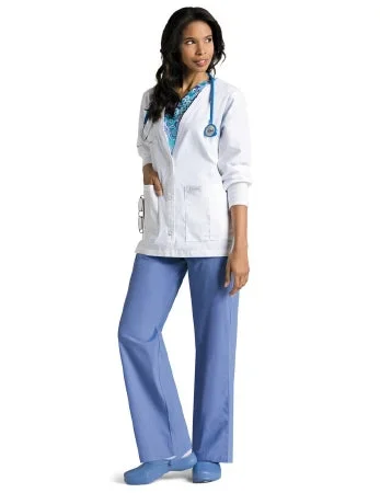 Landau Uniforms Warm-Up Jacket Royal Blue Large Long Sleeves Hip Length – 7535BEPLG