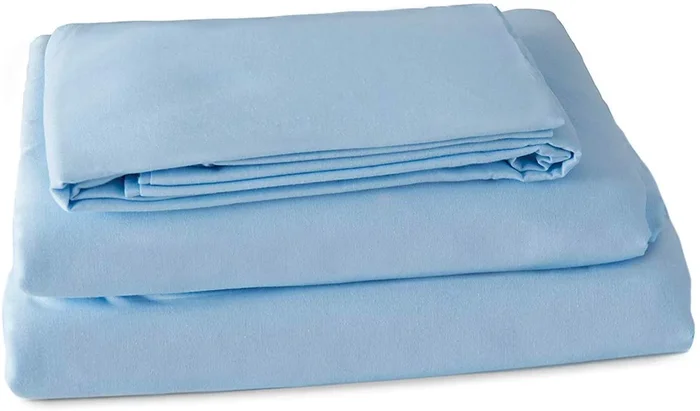 Lew Jan Textile Bed Sheet Fitted 36 W X 84 X 15 Inch White Cotton 55% / Polyester 45% Reusable – V21-KNIT9E