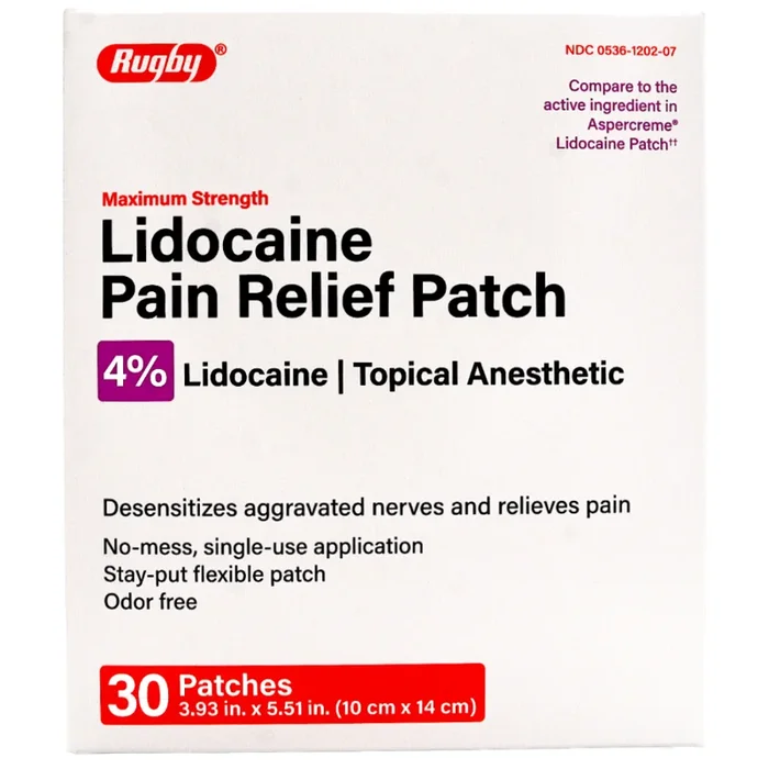 Lidocaine Pain Relief Patch 4%