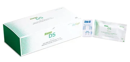 LifeSign Status DS Drugs of Abuse Test 10-Drug Panel AMP, BAR, BZO, COC, mAMP/MET, MTD, OPI, PCP, TCA, THC Urine Sample Non-CLIA Waived 10 Tests – 21010