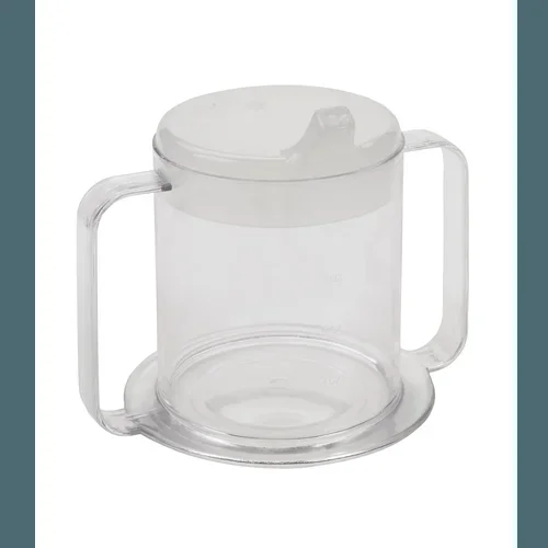 Lifestyle Clear 2-Handle Drinking Cup 10 oz
