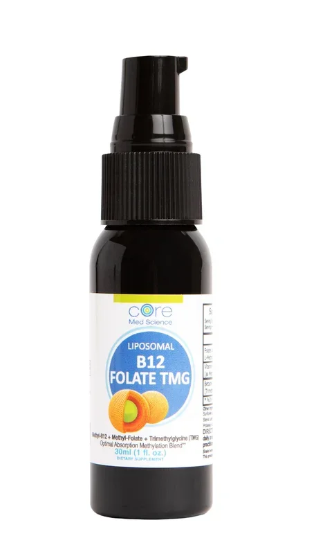 Liposomal B-12 Folate TMG – Liquid Spray (1 FL OZ/ 30 Servings)