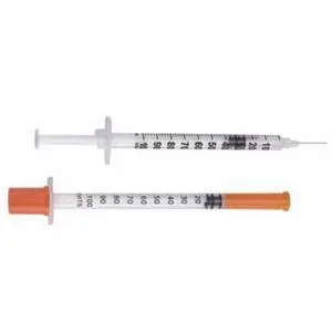 Lo-Dose U-100 Insulin Syringe with Micro-Fine IV Needle 28G x 1/2″, 1/2 mL (100 count)