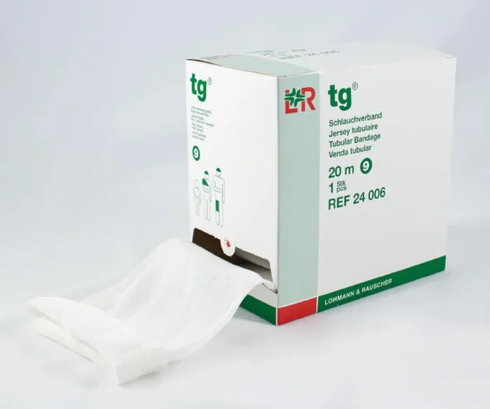 Lohmann & Rauscher tg Tubular Bandage Large Thigh, Head, Armpit 67% Cotton / 33% Viscose 3.30 Inch X 11 Yard Size 9 – 24006