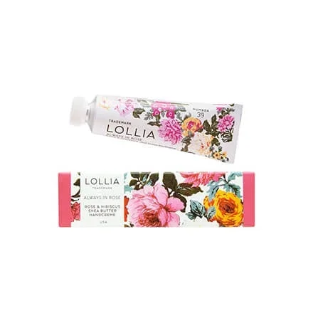 Lollia Always in Rose Petite Treat Handcreme 0.33oz