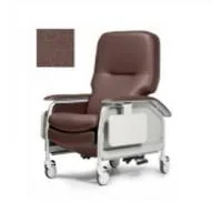 Lumex Deluxe Clinical Care Recliner, Wineberry