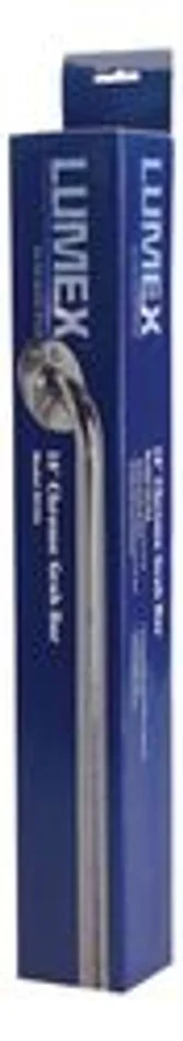 Lumex Grab Bar, Chrome Plated, Knurled, 18″
