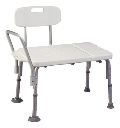Lumex Imperial Collection Transfer Bench, Grey, 2/Cs