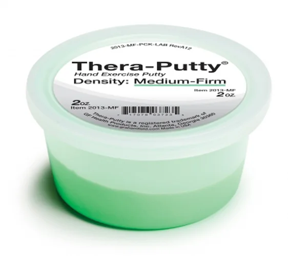 Lumex Thera-Putty, Medium-Firm, 2 oz, Green