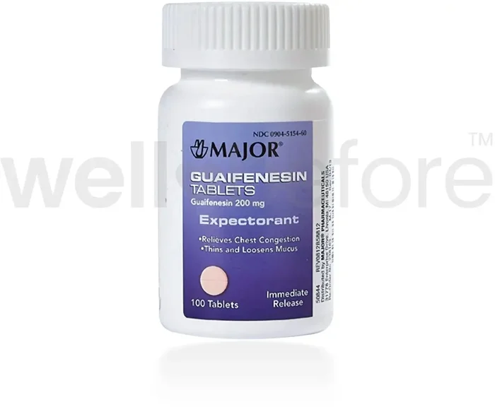 MAJOR Guaifenesin Tablets Expectorant