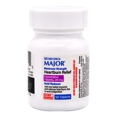 Major Pharmaceuticals Antacid Major® 20 mg Strength Tablet 50 per Box - Image 3