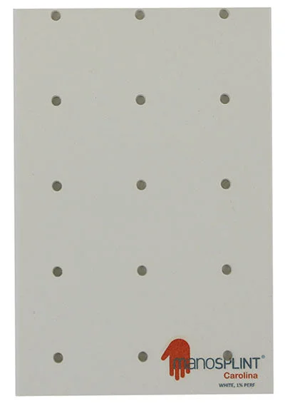 Manosplint Ohio Perf White 1/8″ x 18″ x 24″ 1% Perf White, 1 sheet – 24-5272-1