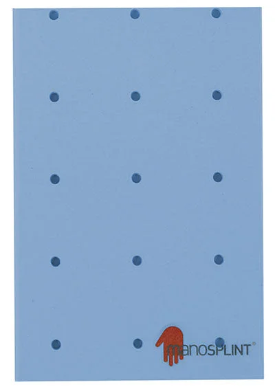 Manosplint Wisconsin Perf 1/8″ x 12″ x 18″ 1% Perf Blue, case of 8 – 24-5523-8