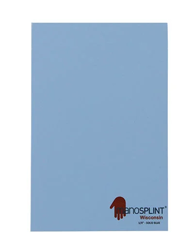 Manosplint Wisconsin Solid 1/8″ x 12″ x 18″ Solid Blue, 1 sheet – 24-5520-1