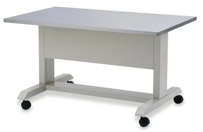 Market Lab Inc Instrument Table 26-1/2 X 36 X 72 Inch Laminated Particleboard, Powder-coated Steel – 9029