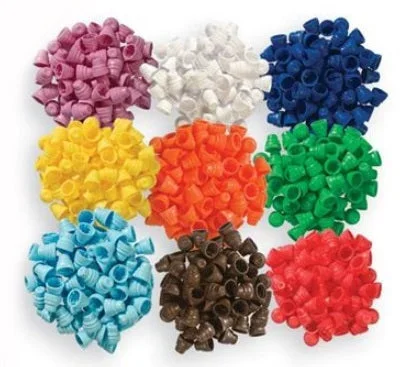 Market Lab Inc Tube Closure Polyethylene Plug Cap Blue For 100 mm Tubes – 0539-BL