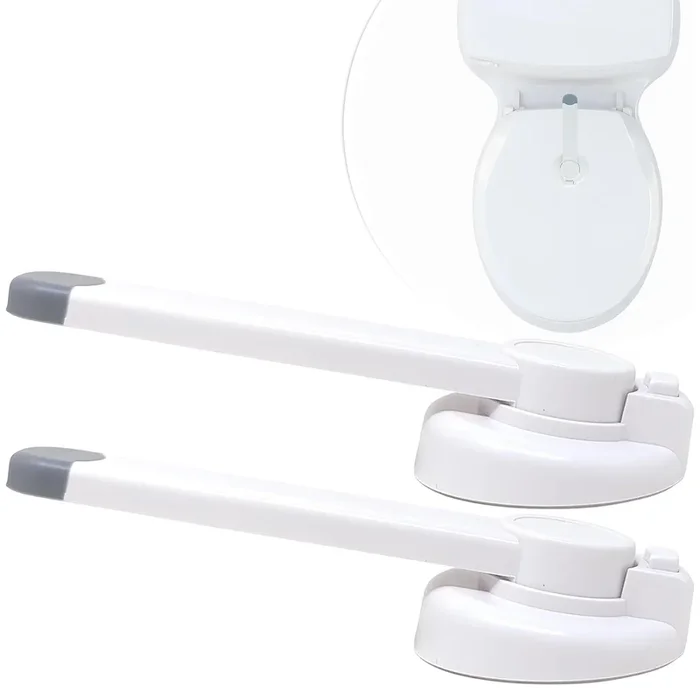 Mars Baby Child Safety Toilet Seat Lock – Easy to Install and Use Toilet Lock, Baby Proof Your Bathroom – Easy Install No Tools Needed – Fits Most Toilets
