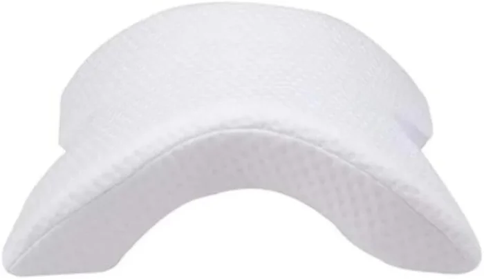Mars Wellness Memory Foam Pillow 100% Polyester Neck Pillow for Comfortable Sleeping & Napping Ergonomic Bed Pillow Design Knitted Fabric Memory Foam Pillows for Neck Pain Relief