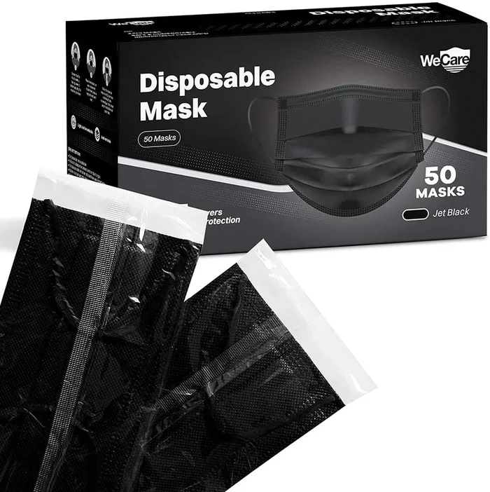 Masks 50 Box – Black