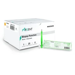 McKesson Biopsy Punch Argent Dermal 2.5 mm, 100/CS