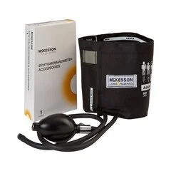 McKesson Blood Pressure Cuff and Bulb LUMEON Adult Arm Medium Cuff 23 – 40 cm Nylon Cuff, 15 EA/CS
