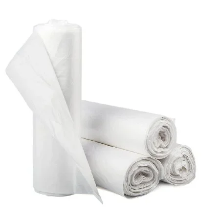 Mckesson Brand Trash Bag Mckesson 15 Gal. Clear Hdpe 8 Mic. 24 X 33 Inch Star Seal Bottom Coreless Roll – S243308N