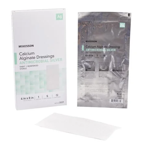 McKesson Calcium Alginate Dressing with Antimicrobial Silver