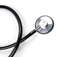 McKesson Classic Stethoscope BASIC Black 1-Tube 21 Inch Tube Single Head Chestpiece - Image 2
