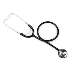 McKesson Classic Stethoscope BASIC Black 1-Tube 22 Inch Tube Double-Sided Chestpiece