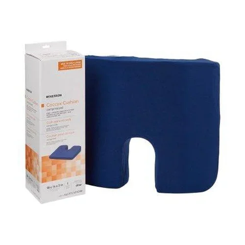 Mckesson Coccyx Support Seat Cushion 18 W X 14 D X 3 H Foam