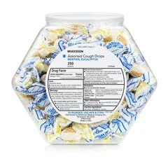 McKesson Cold and Cough Relief Brand 8.6 mg Strength Lozenge 250 per Jar, 250/JR - Image 2