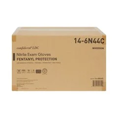 McKesson Confiderm™ LDC Low-Derma Nitrile Exam Gloves, Medium, 250 EA/BX - Image 2