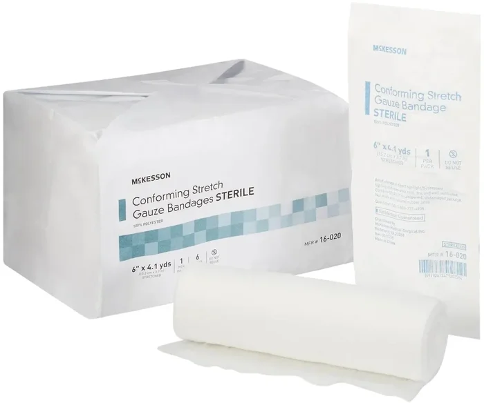 McKesson Conforming Stretch Gauze Bandages Sterile