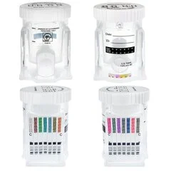 McKesson Drugs of Abuse Test Consult™ 14-Drug Panel AMP, BAR, BUP, BZD, COC, MET, MOR, MOR300, MTD, OXY, PCP, TCA, THC, XTC Urine Sample 25 Tests, 25/BX