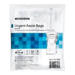 McKesson Emesis Bag 40 oz. White, 240/CS