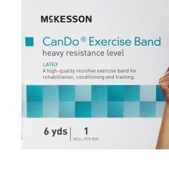McKesson Exercise Resistance Band Blue 5″ x 6 Yard Heavy Resistance, 1/EA - Image 3