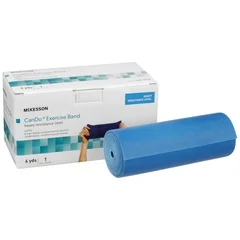 McKesson Exercise Resistance Band Blue 5″ x 6 Yard Heavy Resistance, 1/EA
