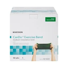 McKesson Exercise Resistance Band Green 5″ x 50 Yard Medium Resistance, 1/EA