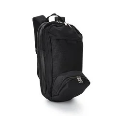 McKesson Feeding Pump Backpack, Black, Pump Pocket, Outside View Window, Solution Wrap, Support Straps, 1/EA