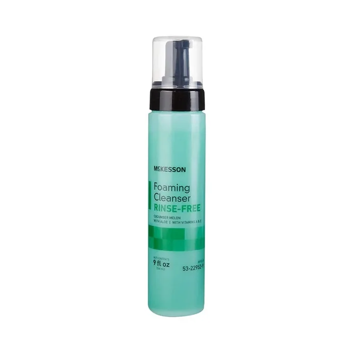 McKesson Foaming Rinse-Free Body Wash Pump Bottle Scented – 9 oz