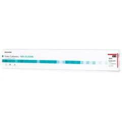 McKesson Foley Catheter 2-Way Coude Tip 5 cc Balloon 18 Fr. Silicone, 10/BX