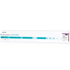 McKesson Foley Catheter 2-Way Coude Tip 5 cc Balloon 22 Fr. Silicone, 10/BX