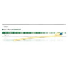 McKesson Foley Catheter 2-Way Standard Tip 5 cc Balloon 20 Fr. Silicone Coated Latex, 10/BX