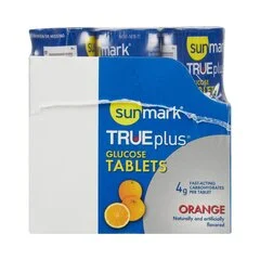 McKesson Glucose sunmark® TRUEplus™ 10 per Bottle Tablet Orange, 10/TU, 6TU/CT - Image 2