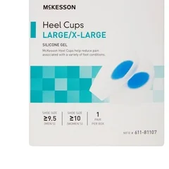 McKesson Heel Cup Large / X-Large Without Closure Men’s Shoe Size: ≥9-1/2, Women’s Shoe Size: ≥10 Foot, 6PR/CS - Image 3